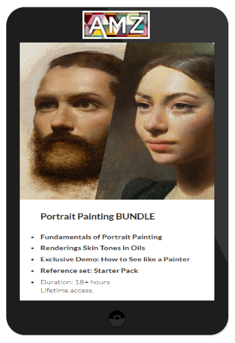 Alla Prima Academy - Portrait Painting Bundle