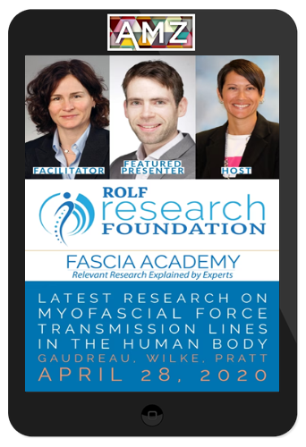 Ida P Rolf Research Foundation – Myofascial Force Transmission Lines In The Human Body: Latest Research Update